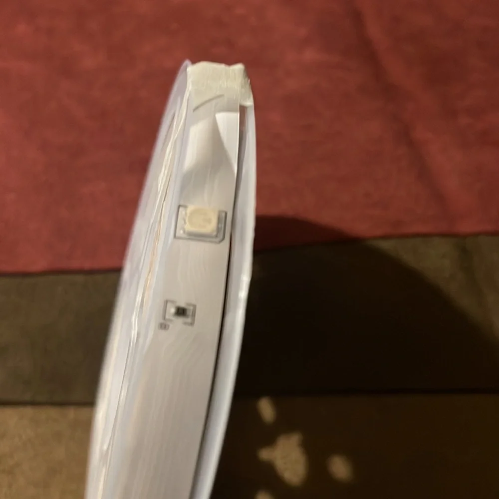 Strip lights, white control with phone
